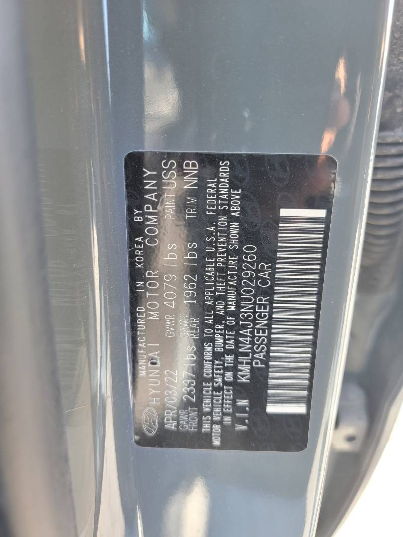 2022 HYUNDAI ELANTRA — 28975 Miles — Lot 029260 — Main - Marhaba Auctions Used Cars - Image 9