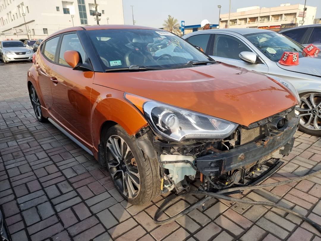 2016 HYUNDAI VELOSTER — 177455 Miles — Lot 215478 — Ind. 12 - Marhaba Auctions Used Cars - Image 4