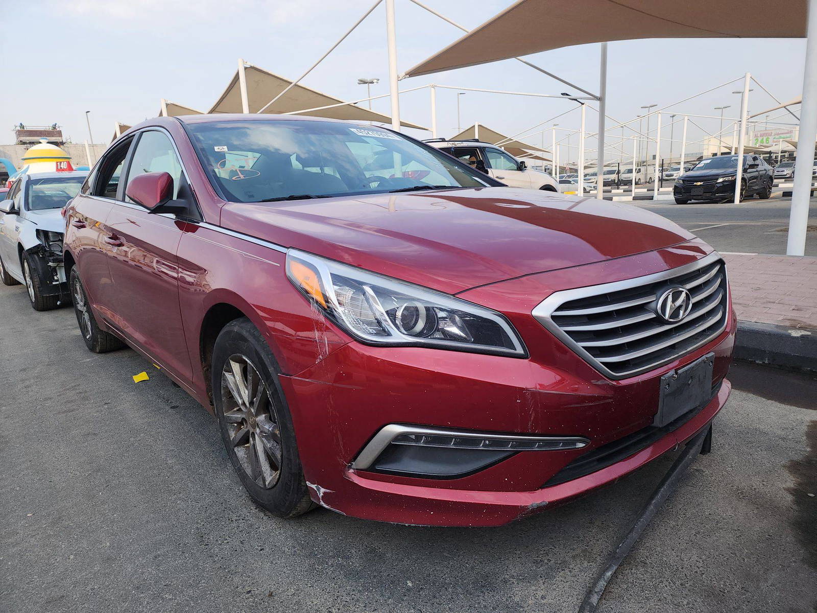 2015 HYUNDAI SONATA — 168704 Miles — Lot 45270994 — Souq - Marhaba Auctions Used Cars - Image 3