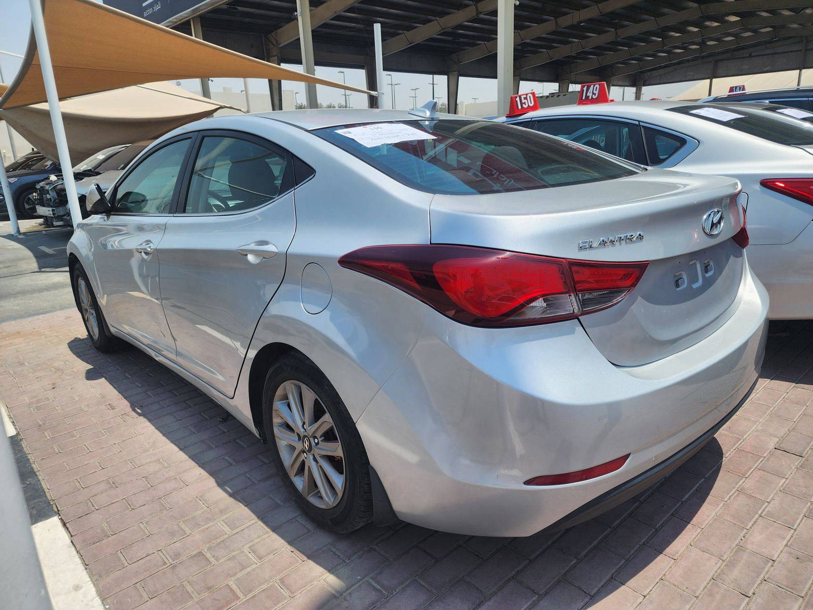 2015 HYUNDAI ELANTRA — 81325 Miles — Lot 41144084 — Main - Marhaba Auctions Used Cars - Image 3
