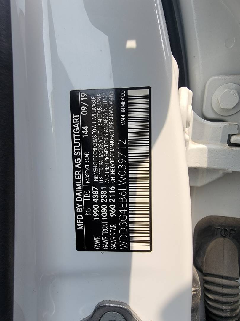 2020 MERCEDES BENZ A220 — 59950 Miles — Lot LW039712 — Main - Marhaba Auctions Used Cars - Image 9