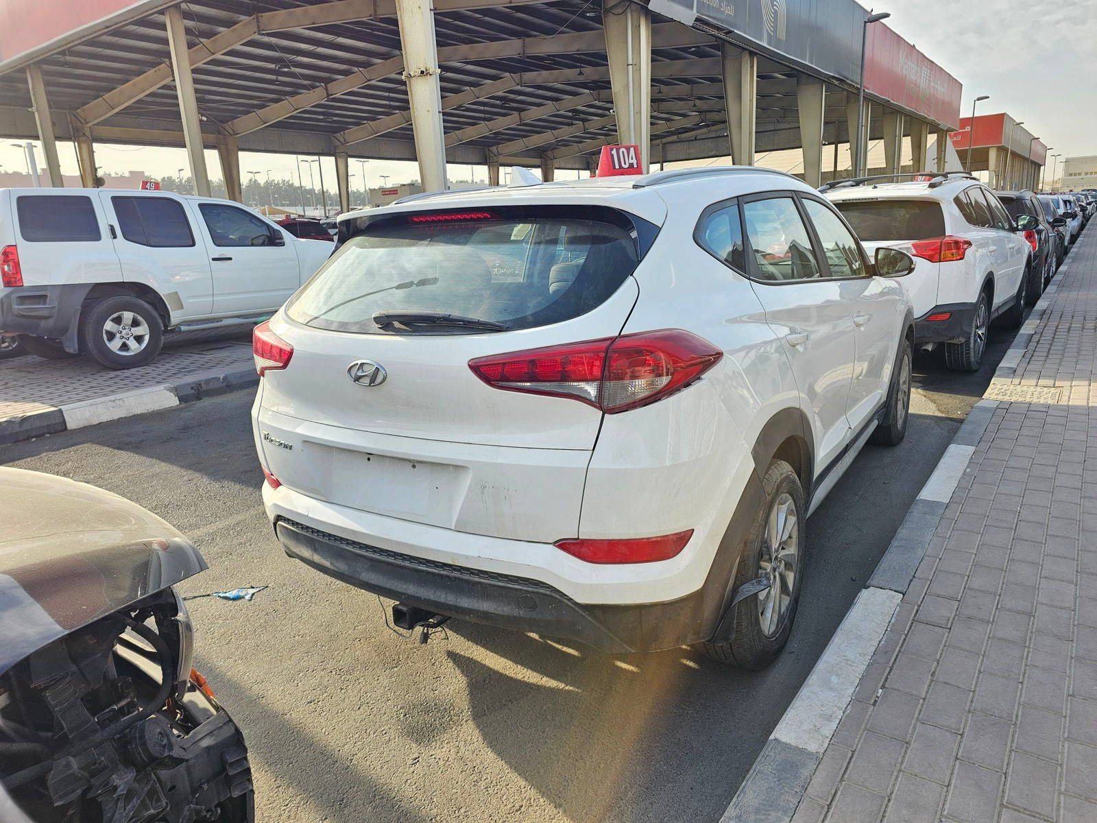 2018 HYUNDAI TUCSON — 169084 KM — Lot JU739252 — Souq - Marhaba Auctions Used Cars - Image 3
