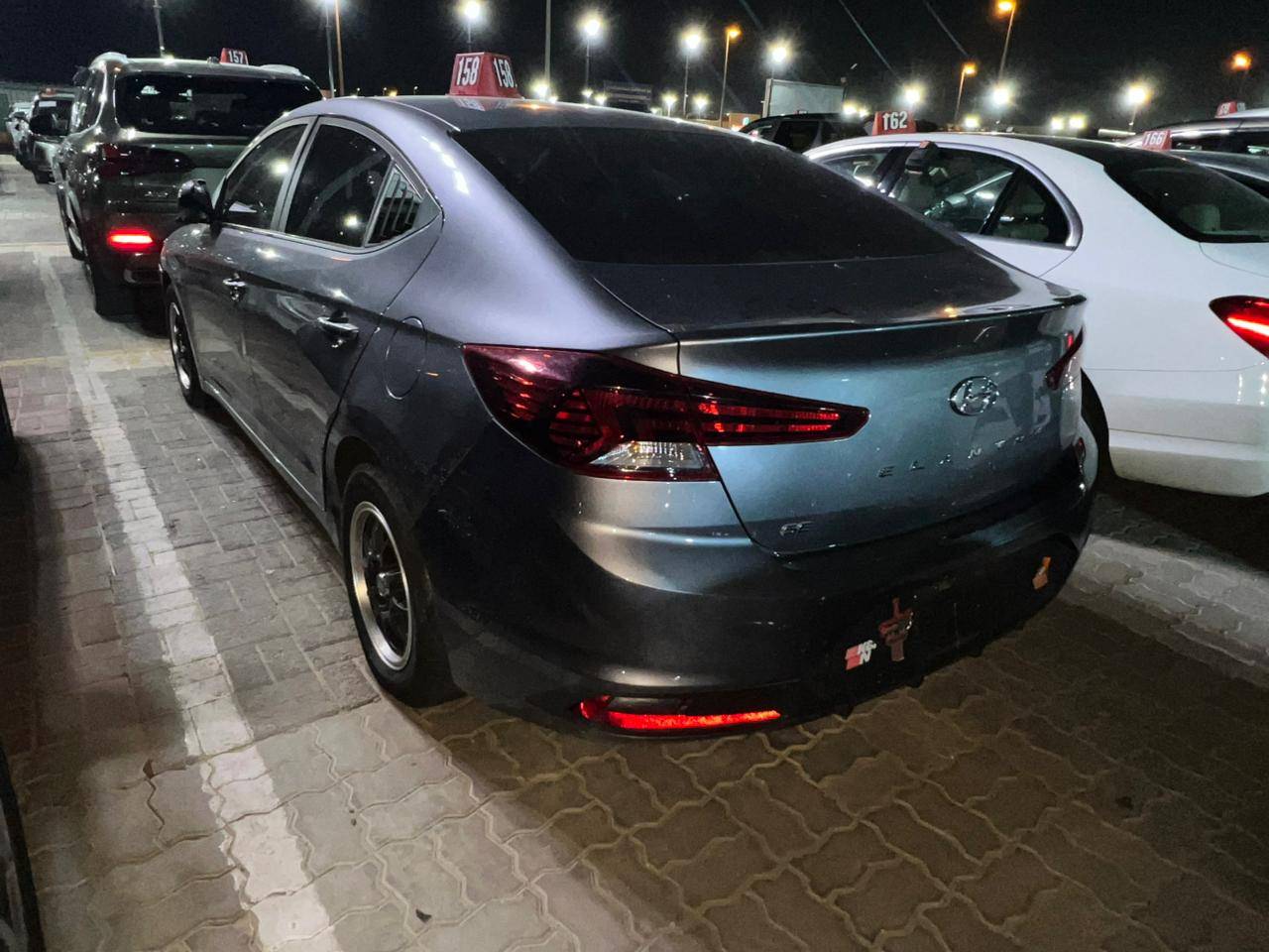 2019 HYUNDAI ELANTRA — 74798 Miles — Lot 90403255 — Al Sajaa - Marhaba Auctions Used Cars - Image 7