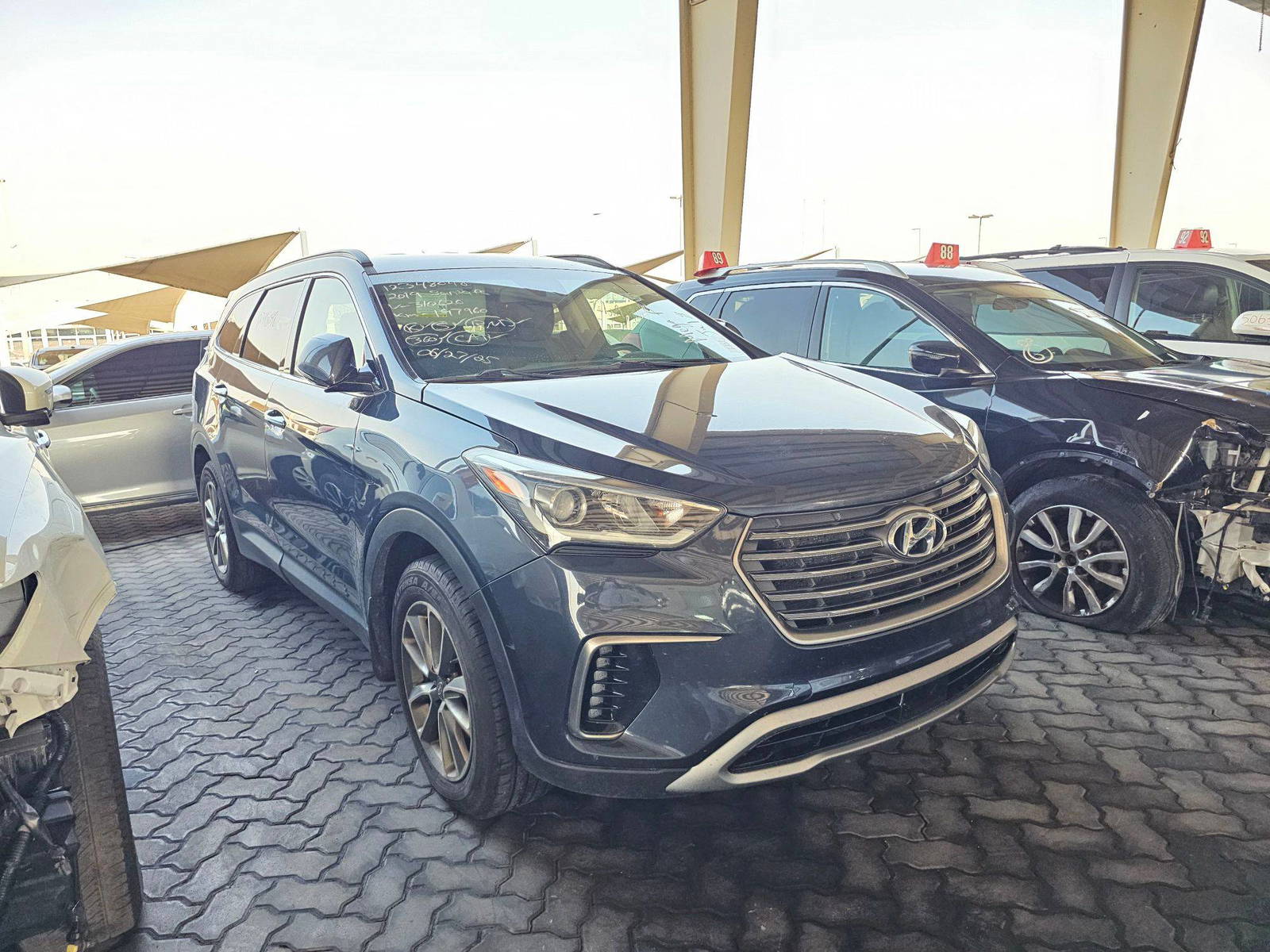 2019 HYUNDAI SANTA FE XL — 197960 KM — Lot 12348048 — Main - Marhaba Auctions Used Cars - Image 3