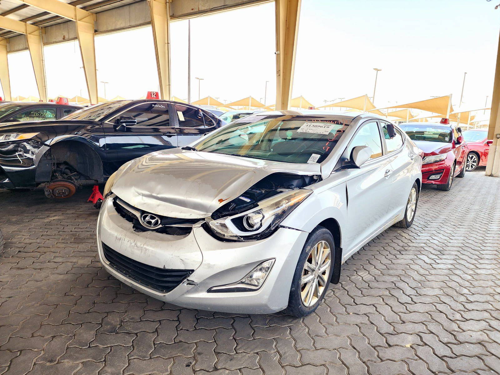 2015 HYUNDAI ELANTRA — 175968 Miles — Lot 41309619 — Souq - Marhaba Auctions Used Cars - Image 5