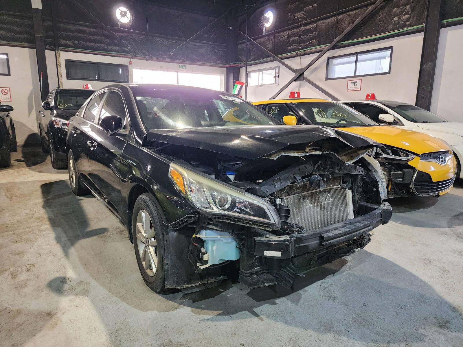 2017 HYUNDAI SONATA — 104617 Miles — Lot 475512 — Al Quoz - Marhaba Auctions Used Cars - Image 5