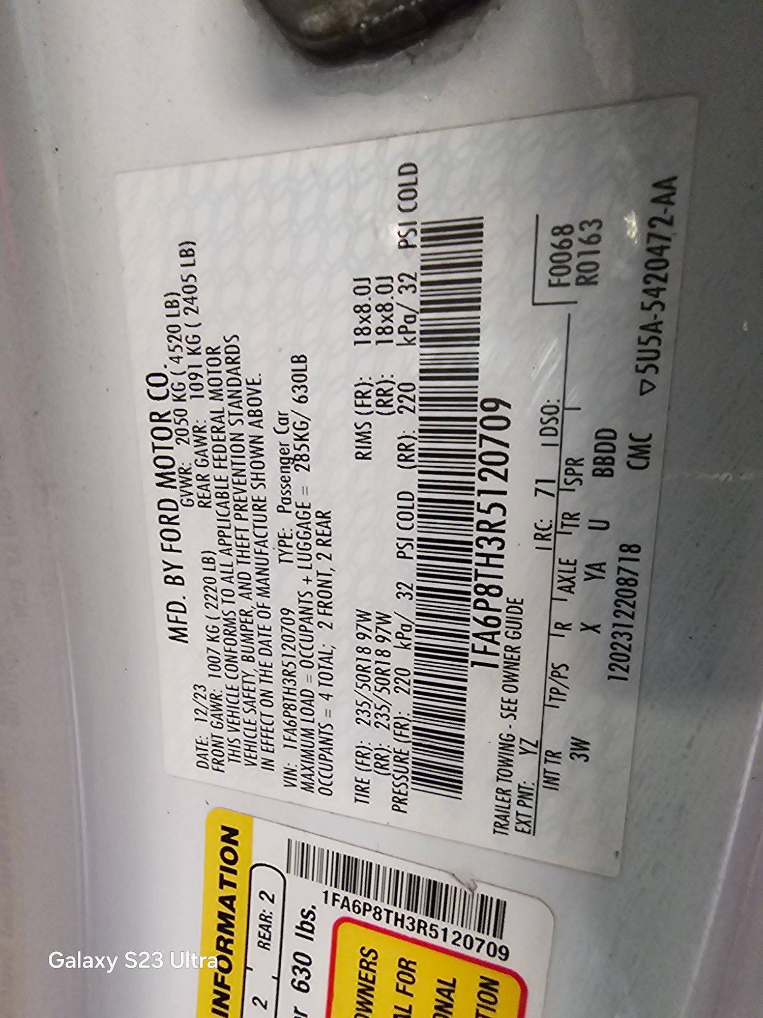 FORD MUSTANG 2024 - Marhaba Auction Used Cars - Image 11