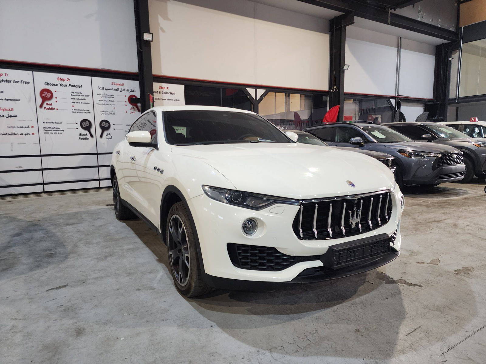 2017 MASERATI LEVANTE — 87522 KM — Lot 197812 — Al Quoz - Marhaba Auctions Used Cars - Image 4