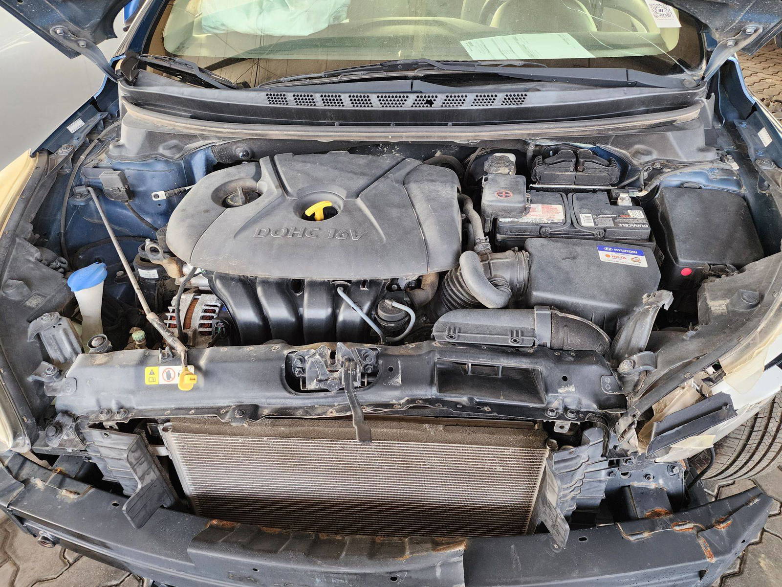2016 HYUNDAI ELANTRA — 106273 Miles — Lot 51258 — Main - Marhaba Auctions Used Cars - Image 12
