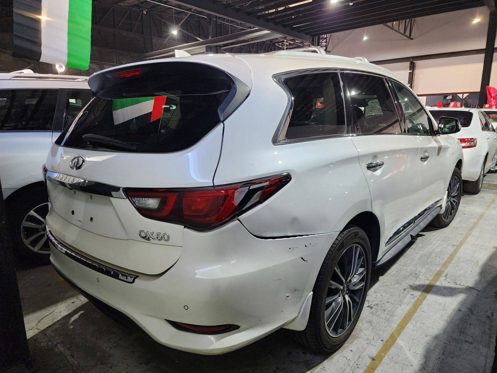 2020 INFINITI QX60 — 134982 Miles — Lot 125487 — Al Quoz - Marhaba Auctions Used Cars - Image 5