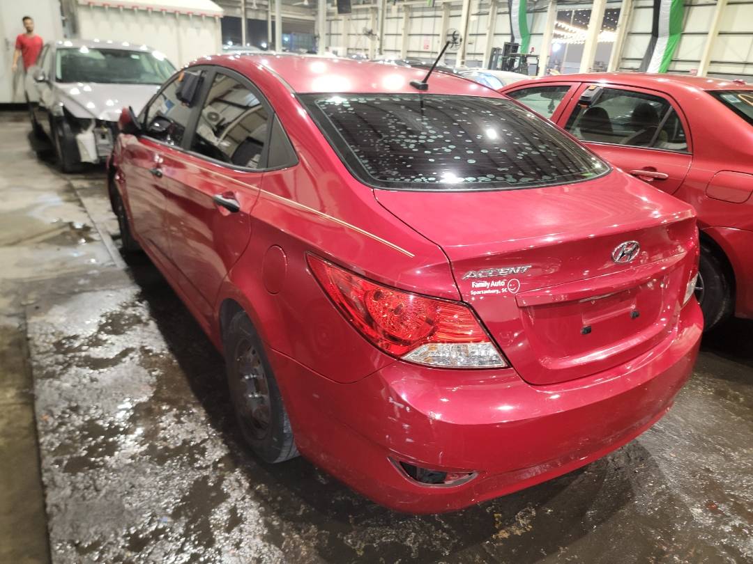 2012 HYUNDAI ACCENT — 184532 Miles — Lot 37650987 - Marhaba Auctions Used Cars - Image 3