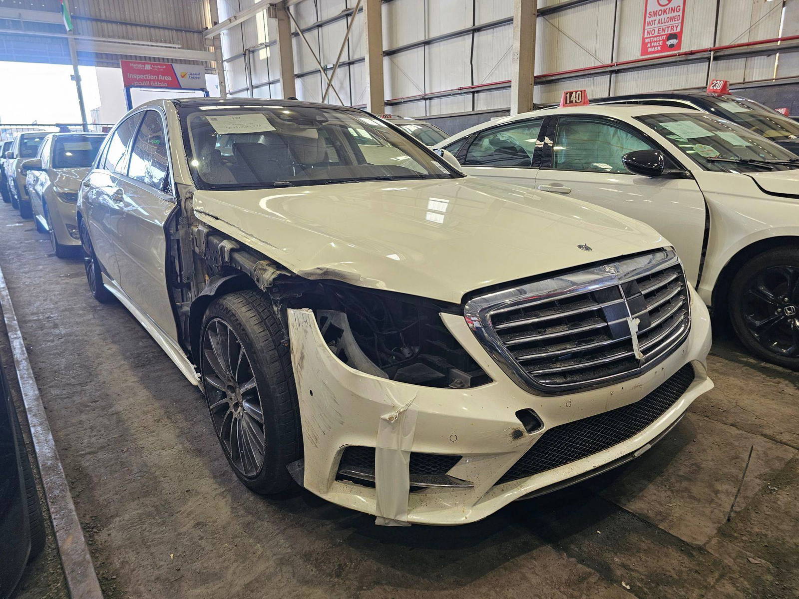MERCEDES BENZ S 550 2016 - Marhaba Auction Used Cars - Image 3