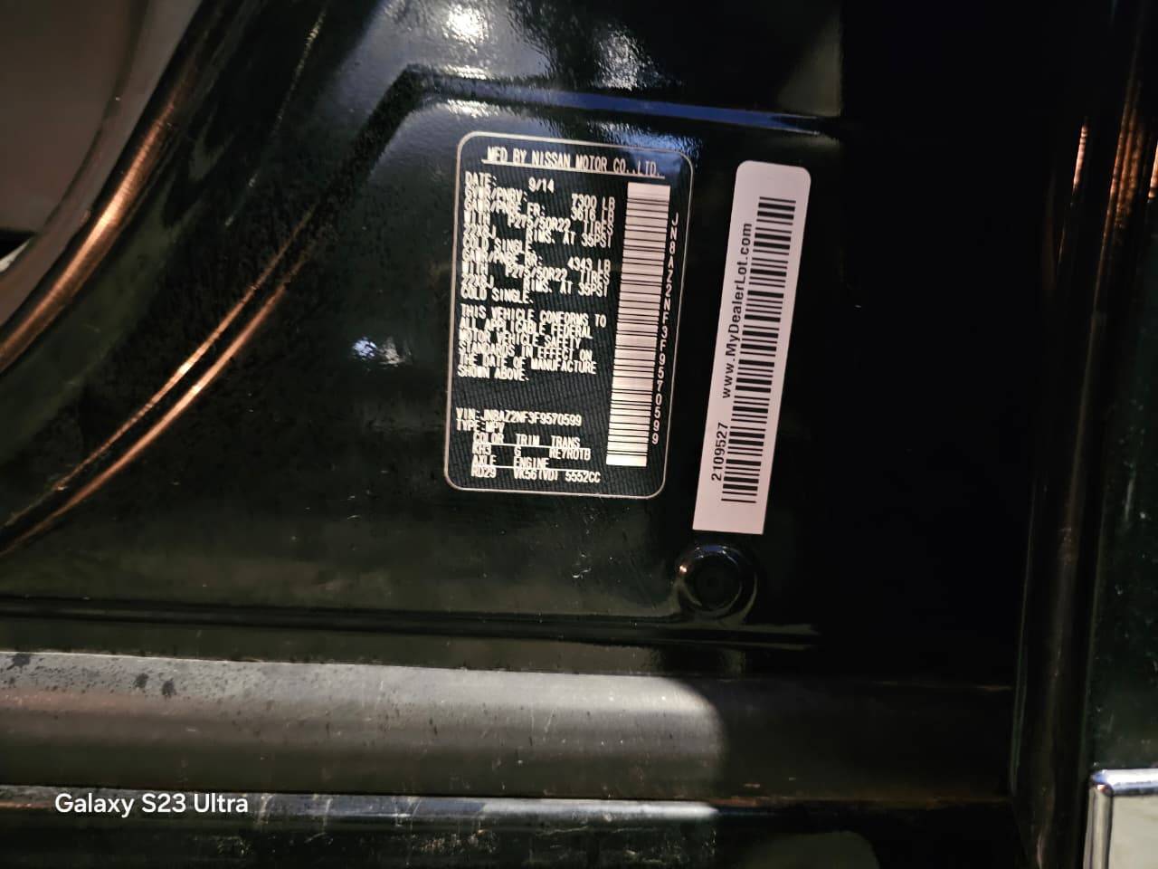 INFINITI QX80 2015 - Marhaba Auction Used Cars - Image 11