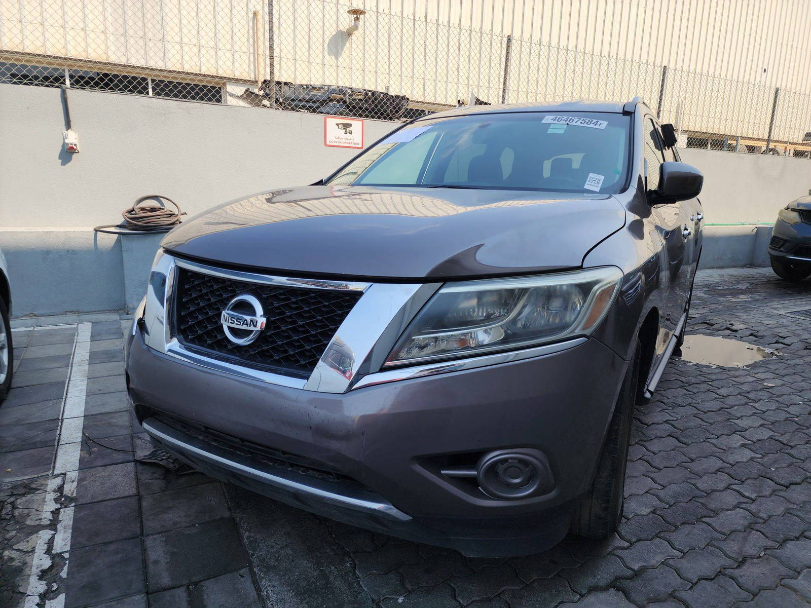 2013 NISSAN PATHFINDER — 172527 Miles — Lot 46467584 — Al Quoz - Marhaba Auctions Used Cars - Image 3