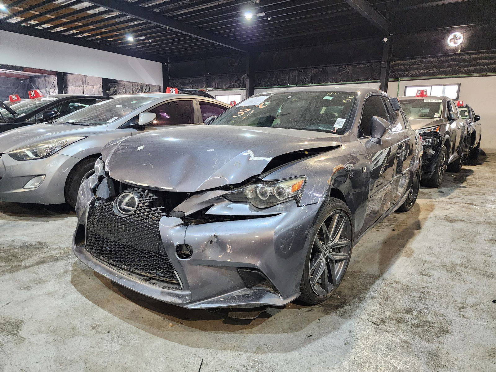 2016 LEXUS IS 200T — 175474 Miles — Lot 9G5012926 — Al Quoz - Marhaba Auctions Used Cars - Image 4