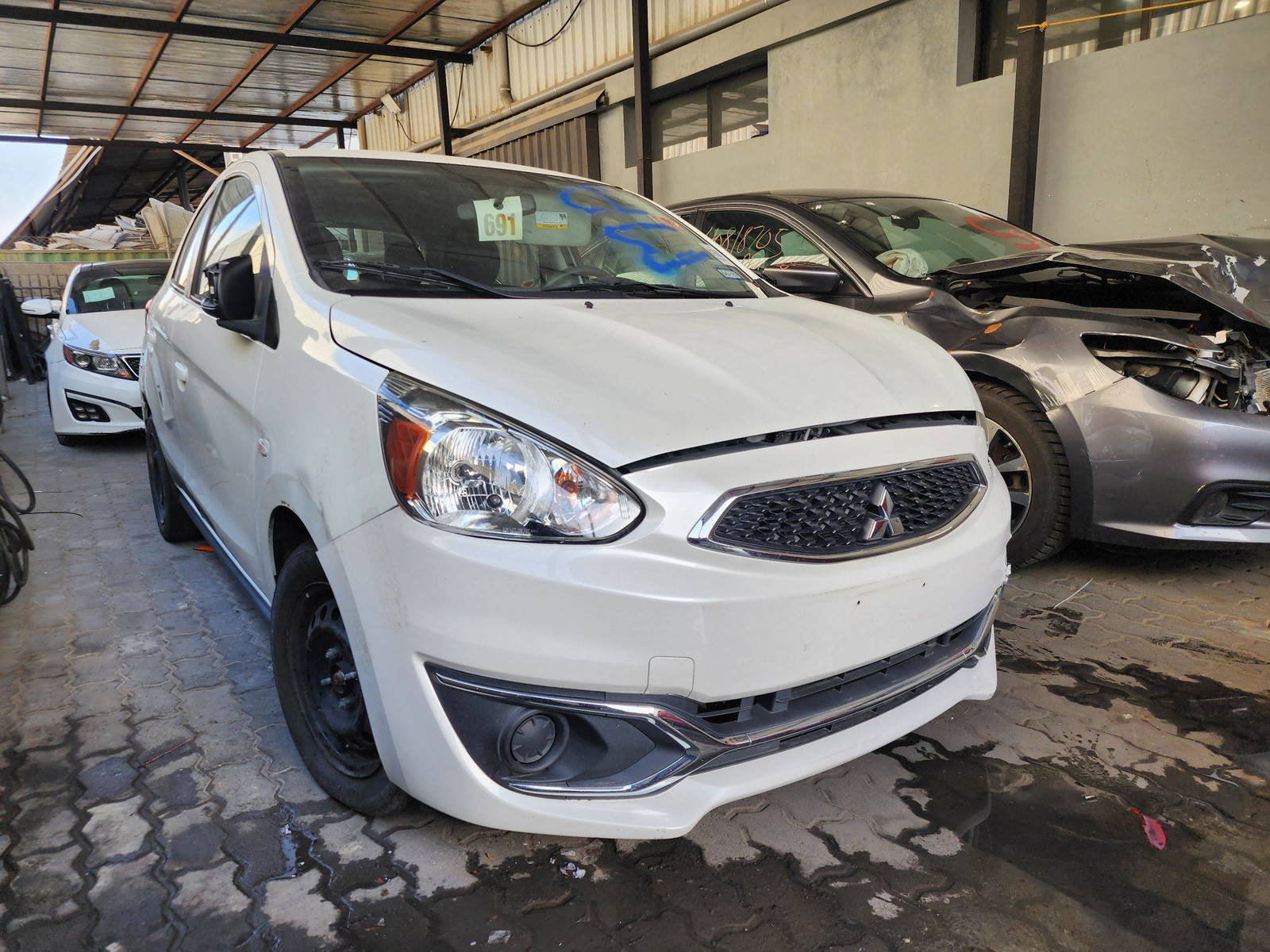 2019 MITSUBISHI MIRAGE — 44369 Miles — Lot 1642223 — Ind. 12 - Marhaba Auctions Used Cars - Image 3