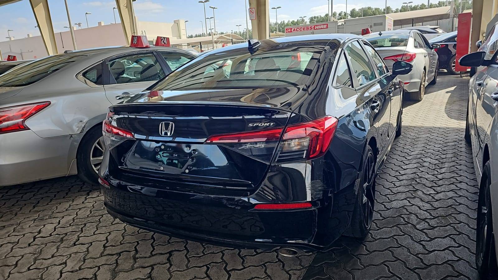 2022 HONDA CIVIC — sold — 98181 KM — Lot F57NH102541 — Souq - Marhaba Auctions Used Cars - Image 8
