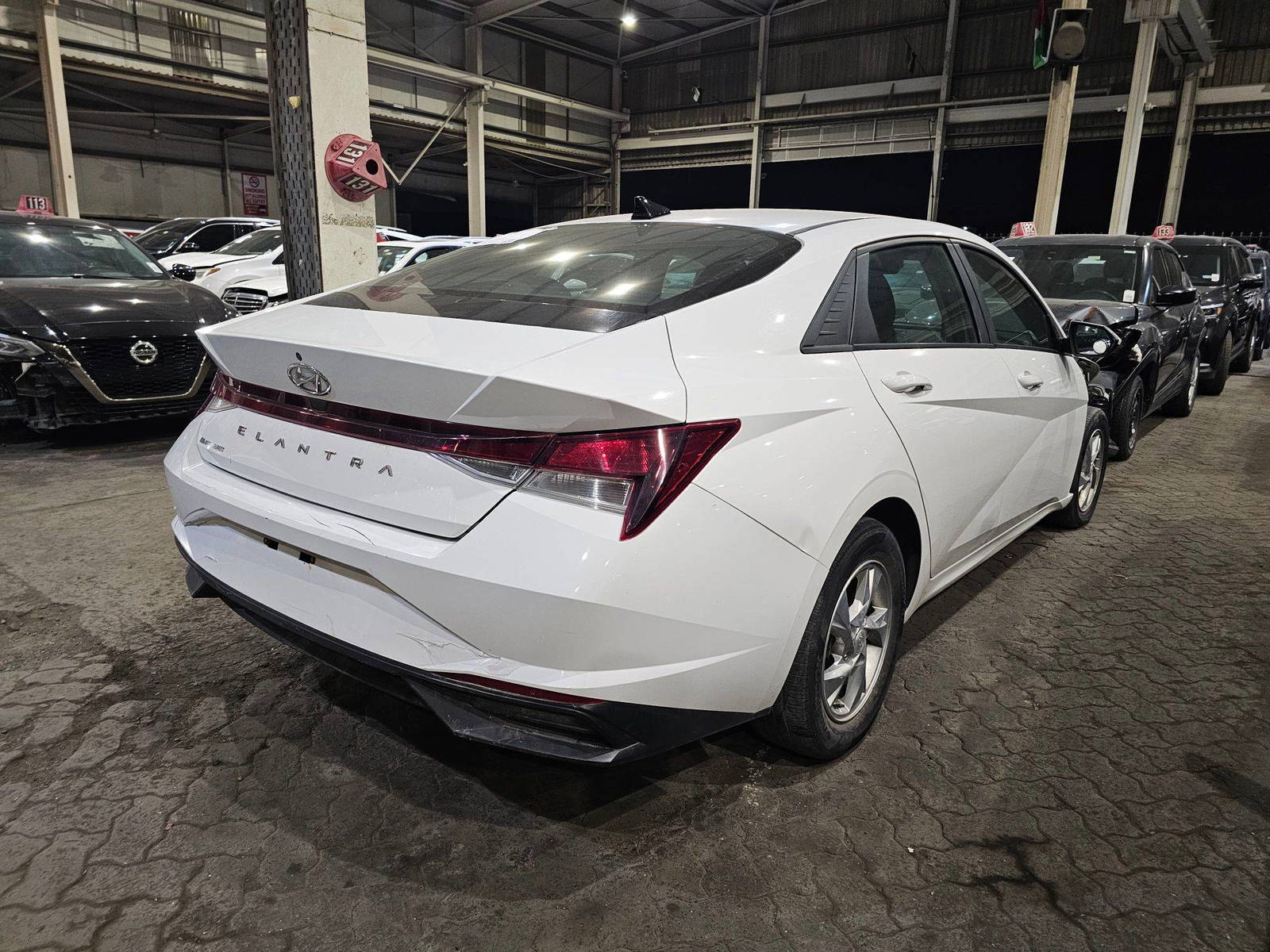 2021 HYUNDAI ELANTRA — 169246 KM — Lot 0MU072394 — Main - Marhaba Auctions Used Cars - Image 3