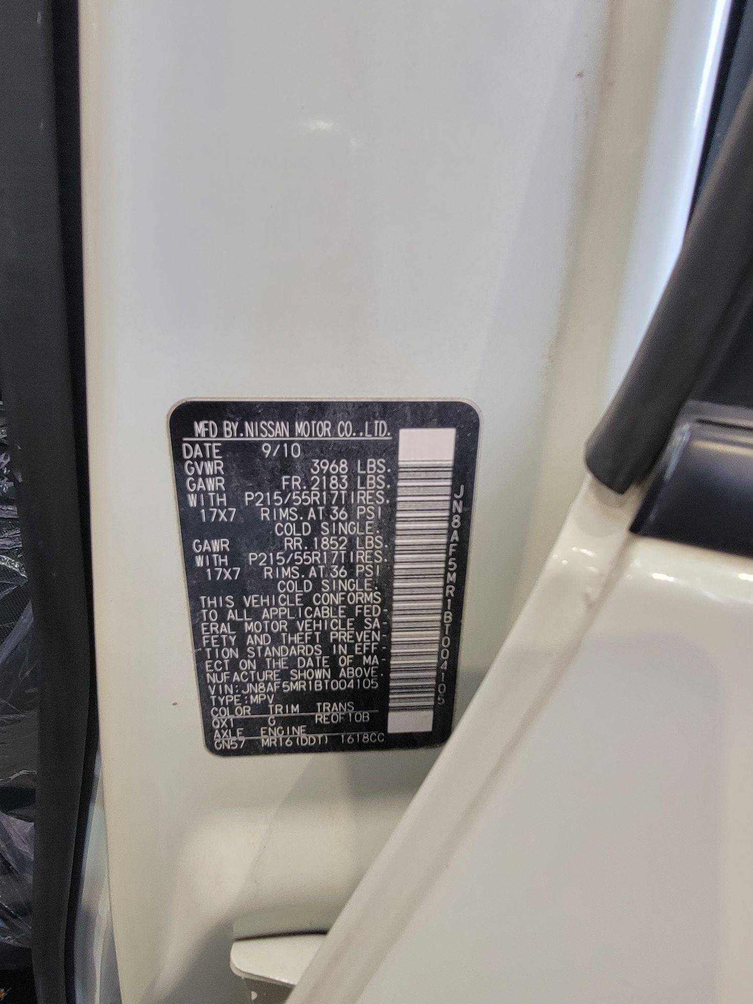 NISSAN JUKE 2011 - Marhaba Auction Used Cars - Image 8