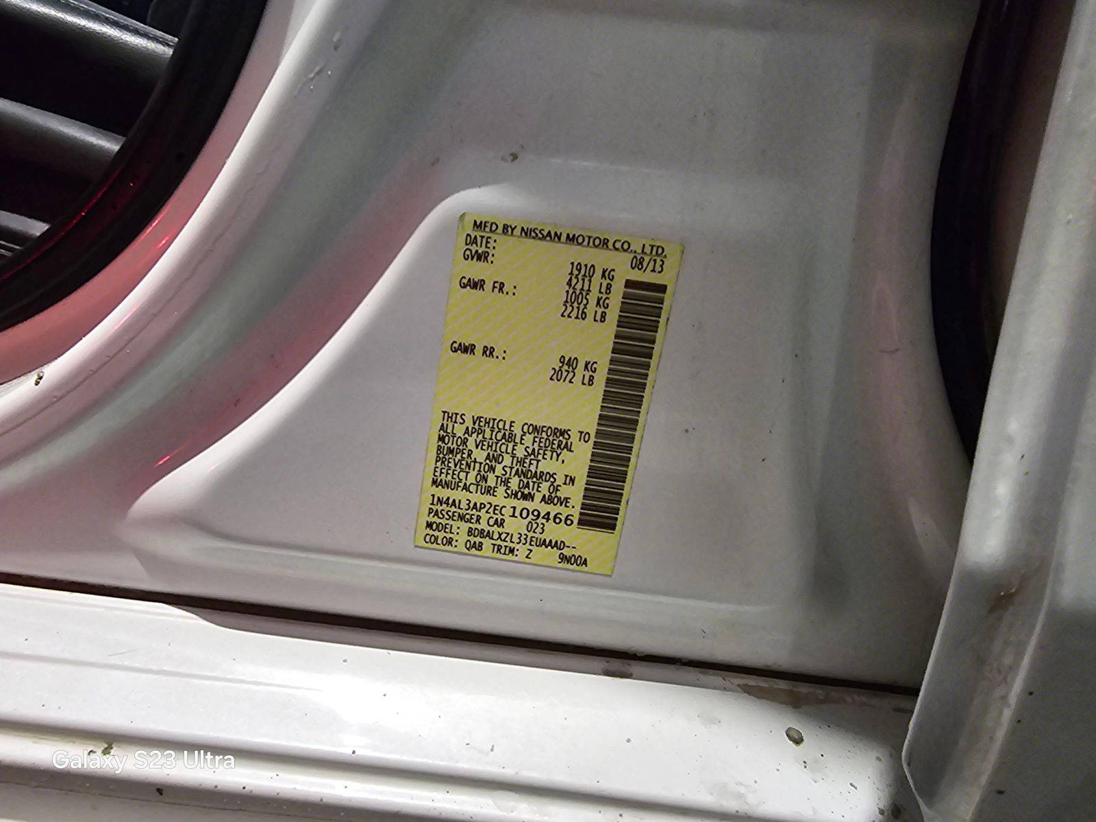 NISSAN ALTIMA 2014 - Marhaba Auction Used Cars - Image 9