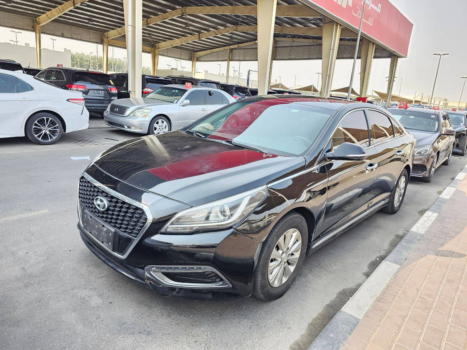 2018 HYUNDAI SONATA — 52409 KM — Lot 5JY004610 — Souq - Marhaba Auctions Used Cars - Image 4