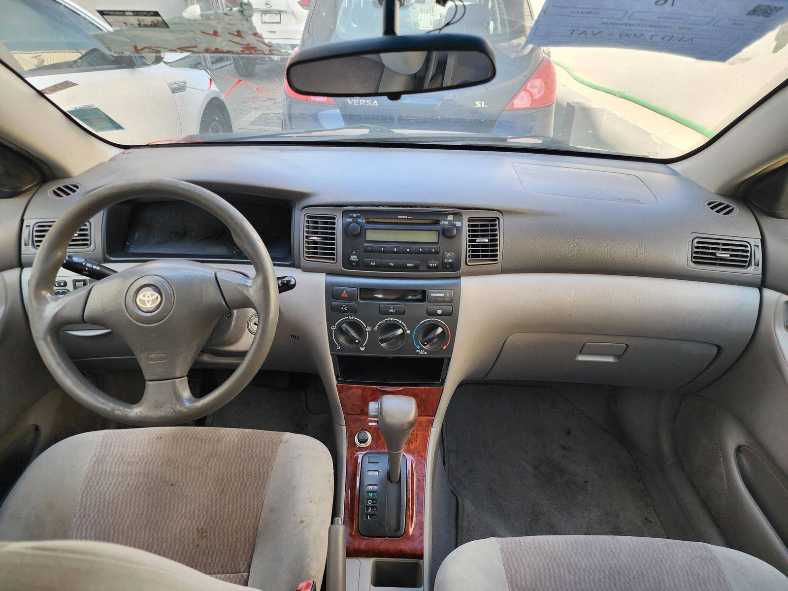 2008 TOYOTA COROLLA — 208010 Miles — Lot 50556 — Al Quoz - Marhaba Auctions Used Cars - Image 8