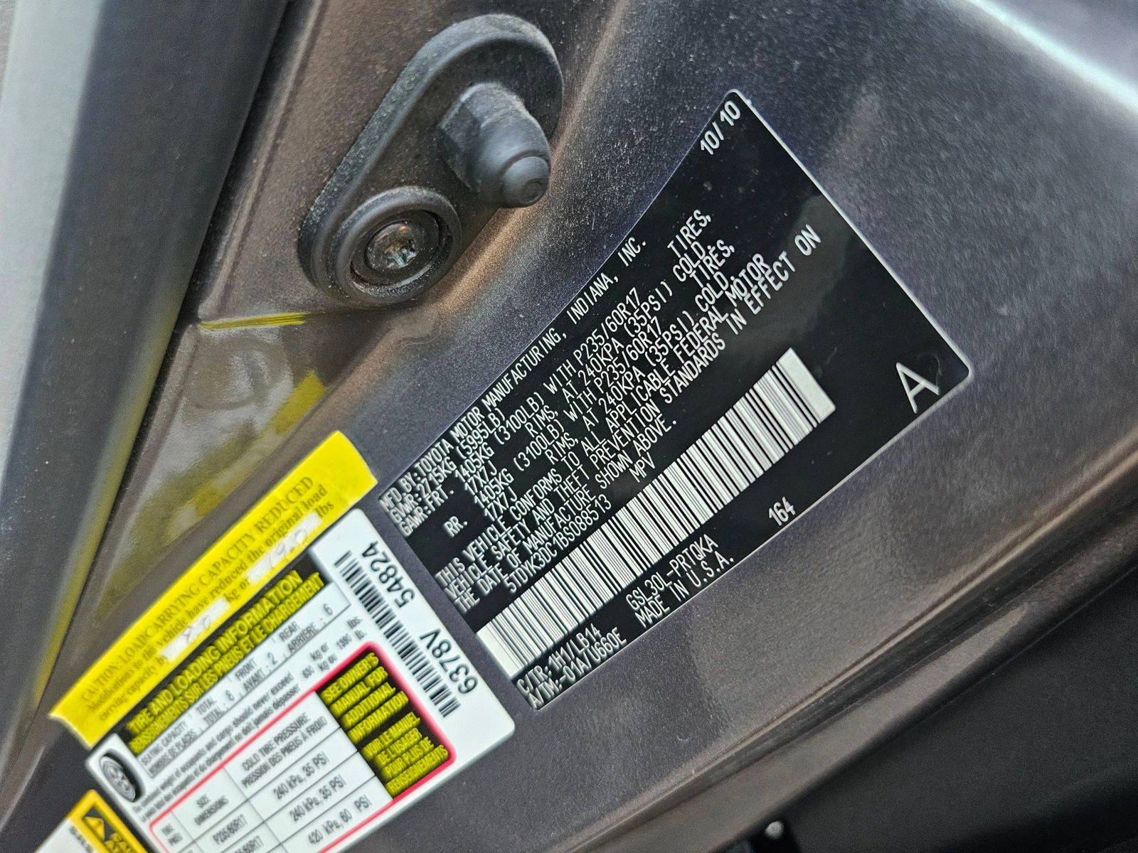 TOYOTA SIENNA 2011 - Marhaba Auction Used Cars - Image 6