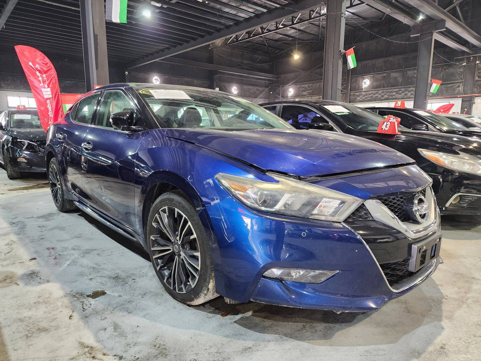 2016 NISSAN MAXIMA — 152719 Miles — Lot 447644 — Al Quoz - Marhaba Auctions Used Cars - Image 3