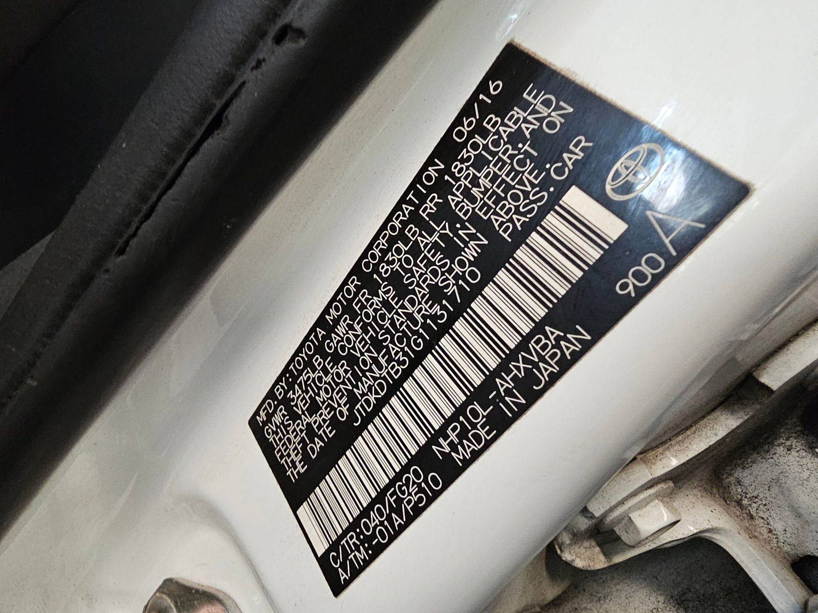 TOYOTA PRIUS 2016 - Marhaba Auction Used Cars - Image 8