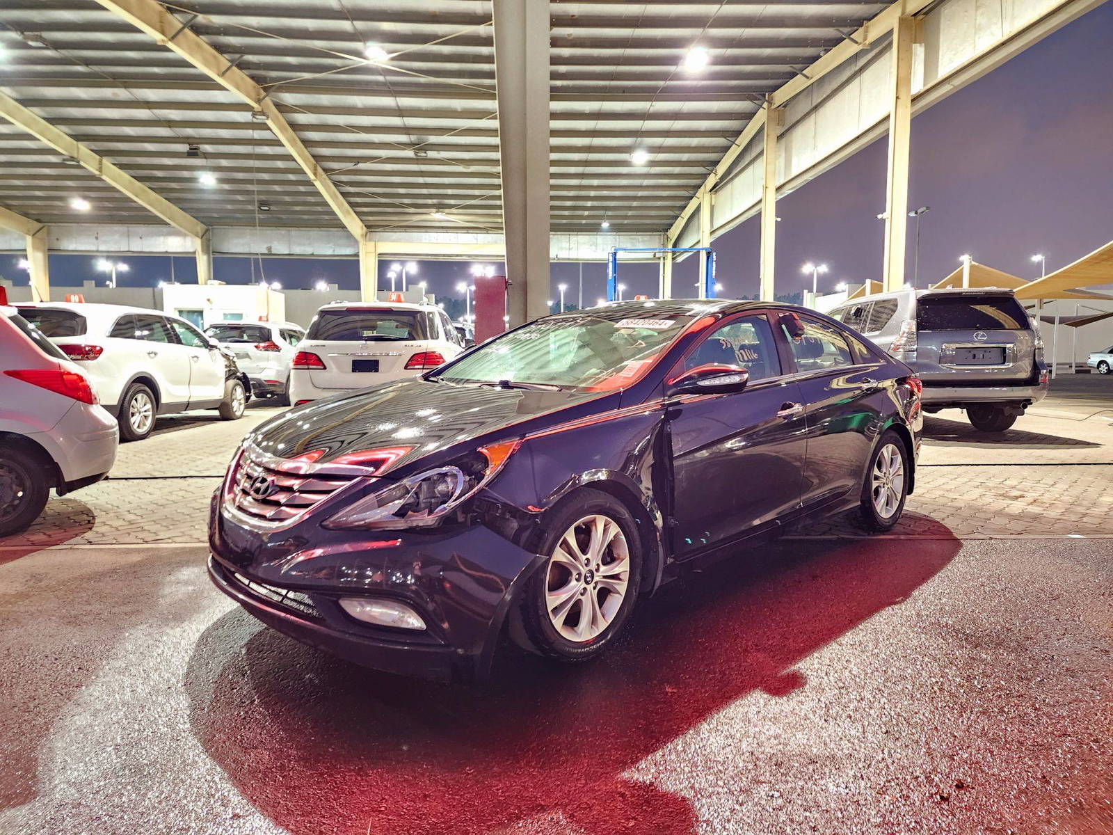 2013 HYUNDAI SONATA — 177116 Miles — Lot 58420464 — Souq - Marhaba Auctions Used Cars - Image 4