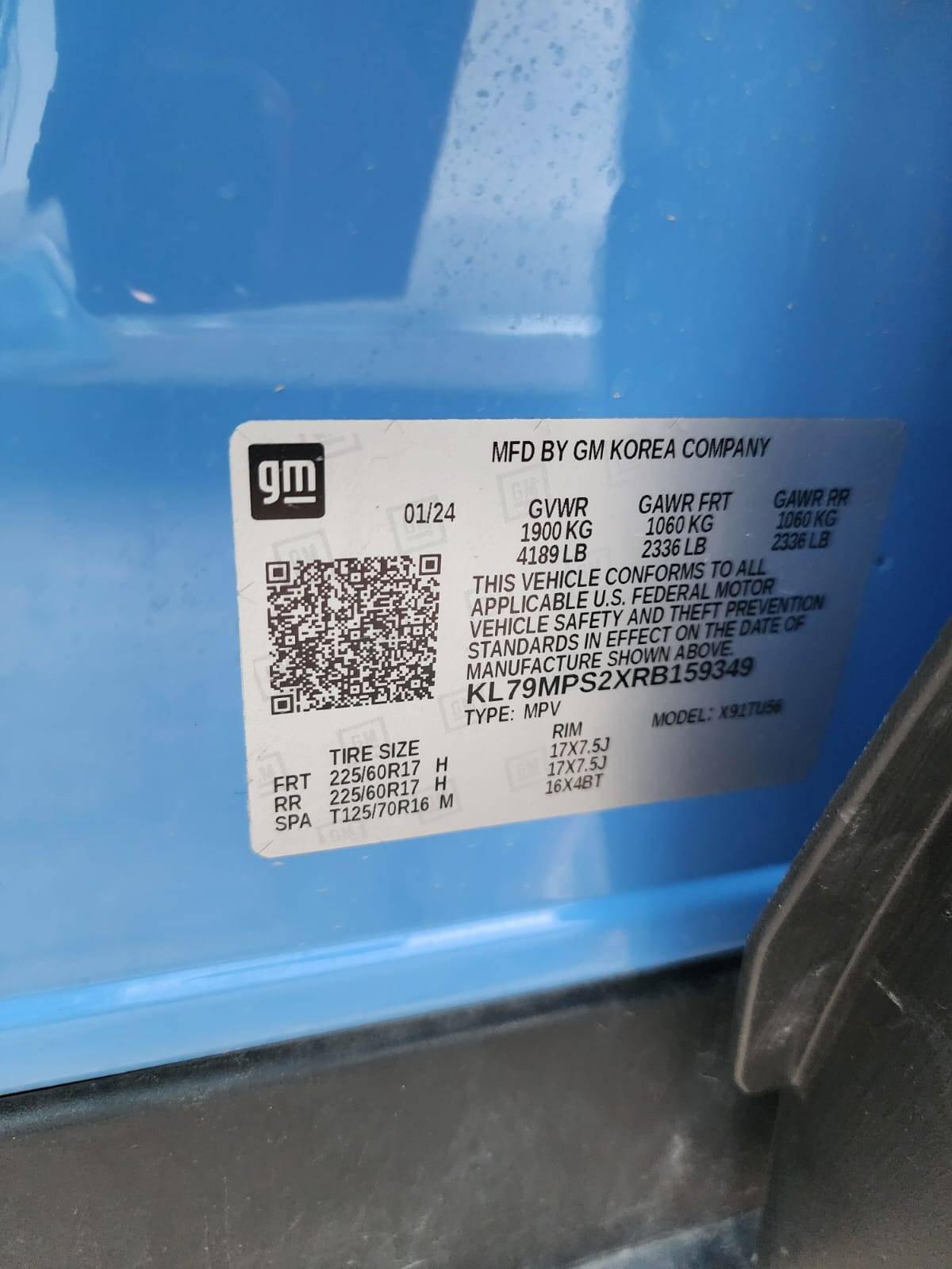 CHEVROLET TRAILBLAZER LT 2024 - Marhaba Auction Used Cars - Image 9