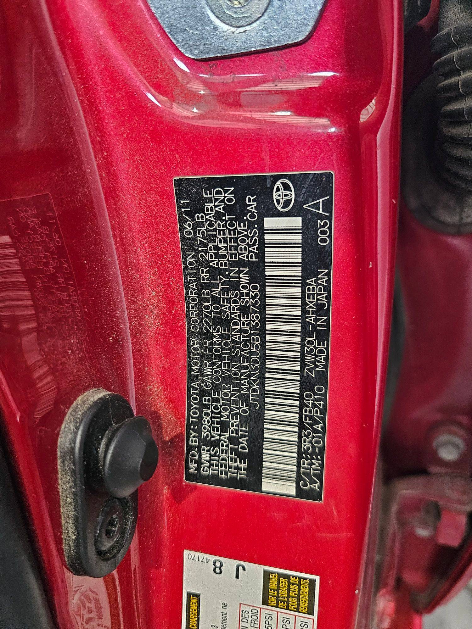 TOYOTA PRIUS 2011 - Marhaba Auction Used Cars - Image 9