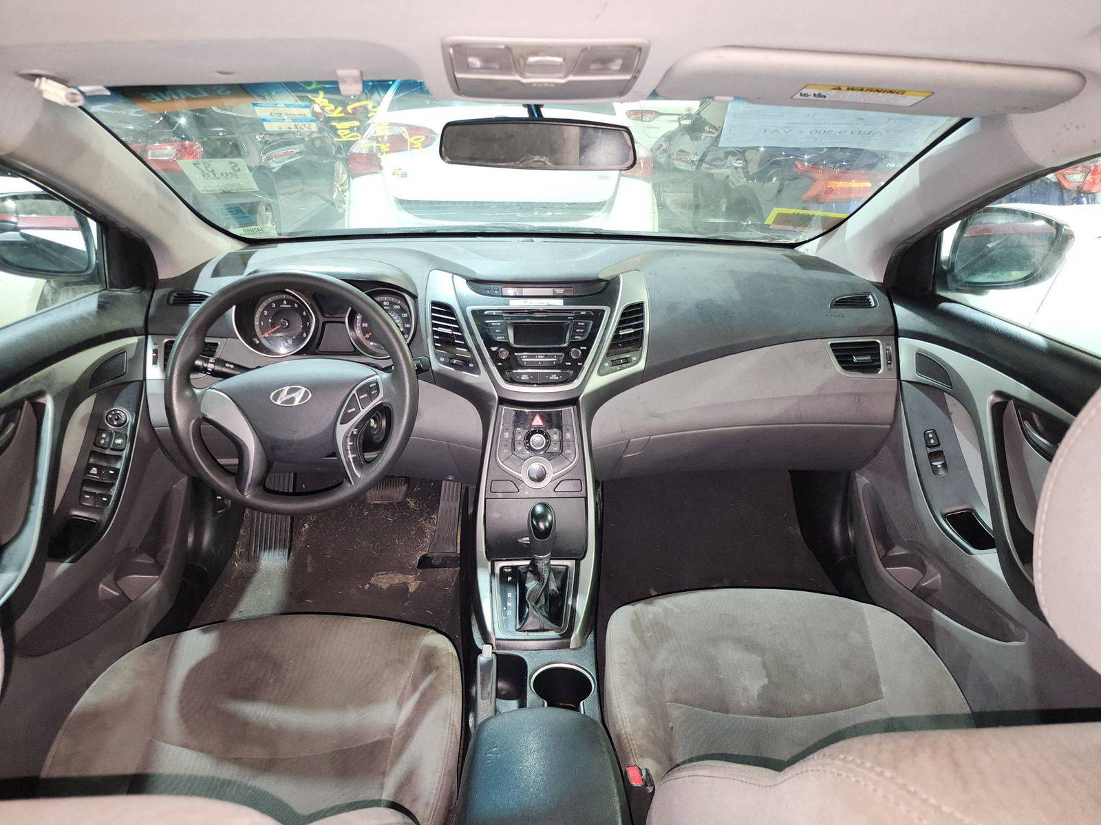 2015 HYUNDAI ELANTRA — 212923 Miles — Lot 342660 — Al Quoz - Marhaba Auctions Used Cars - Image 8