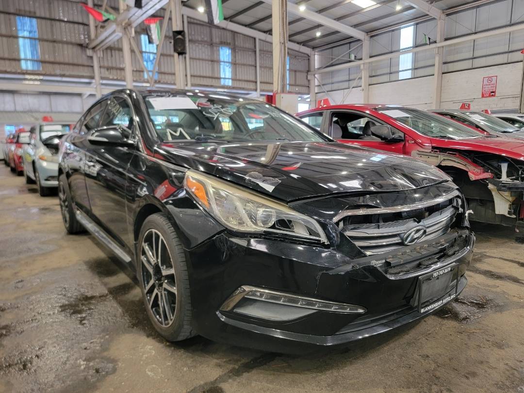 2015 HYUNDAI SONATA — 164298 Miles — Lot 37494386 — Main - Marhaba Auctions Used Cars - Image 4
