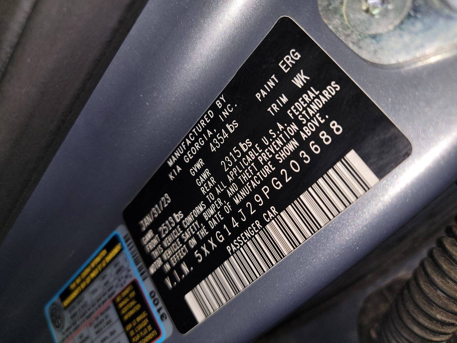 KIA K5 2023 - Marhaba Auction Used Cars - Image 9