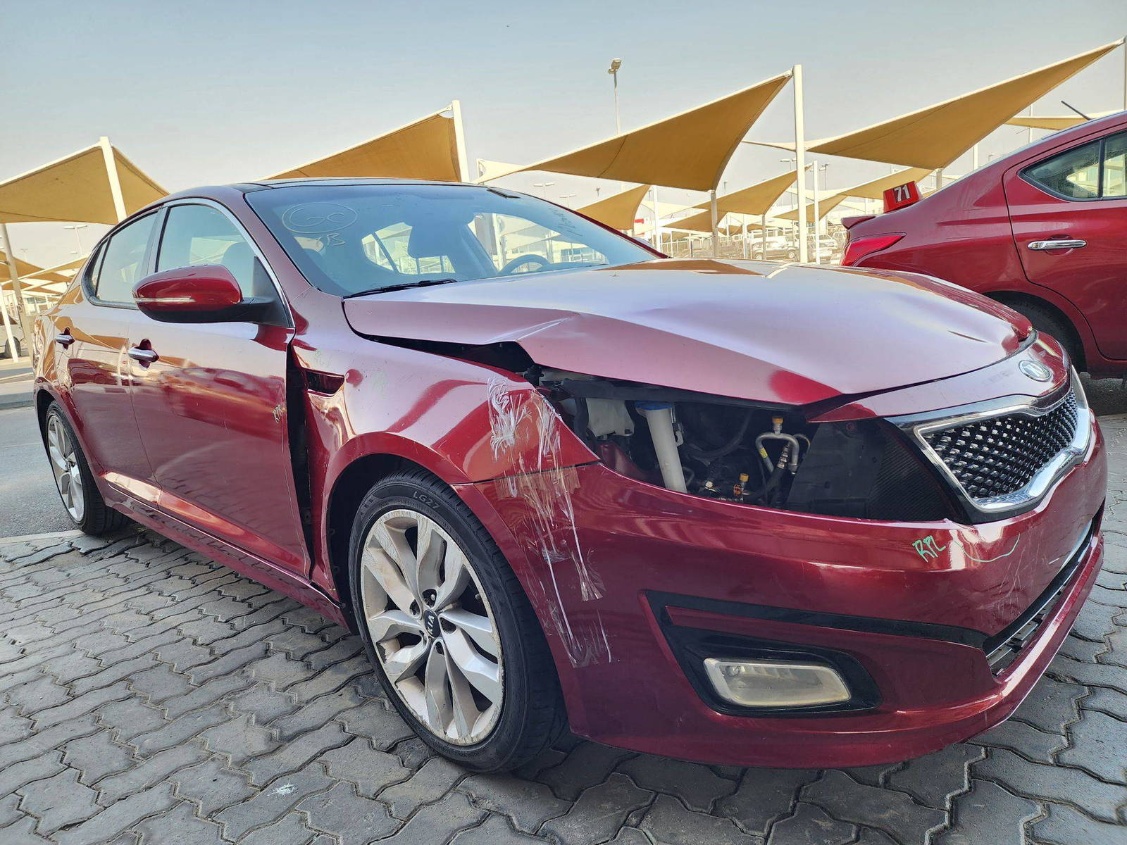 2015 KIA OPTIMA — 135637 Miles — Lot FG456647 — Souq - Marhaba Auctions Used Cars - Image 4