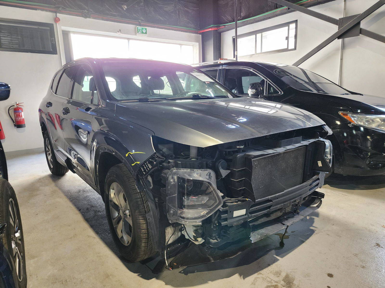 2019 HYUNDAI SANTA FE — 70649 Miles — Lot 90505 — Ind. 12 - Marhaba Auctions Used Cars - Image 3