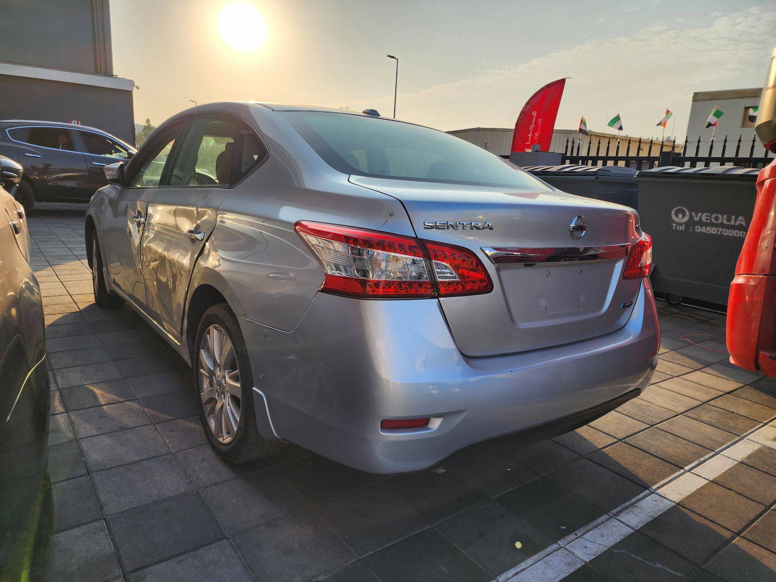 2014 NISSAN SENTRA — 153663 Miles — Lot 66783984 — Al Quoz - Marhaba Auctions Used Cars - Image 5