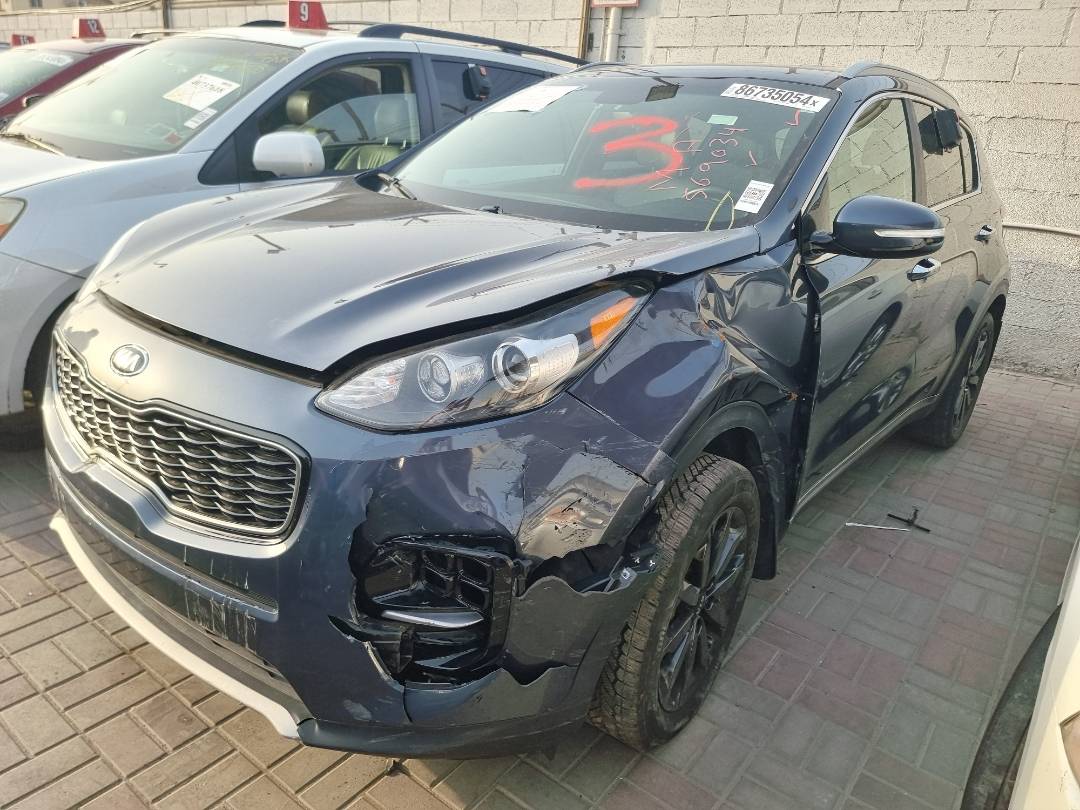 2019 KIA SPORTAGE — 50186 Miles — Lot 215487 — Ind. 12 - Marhaba Auctions Used Cars - Image 3