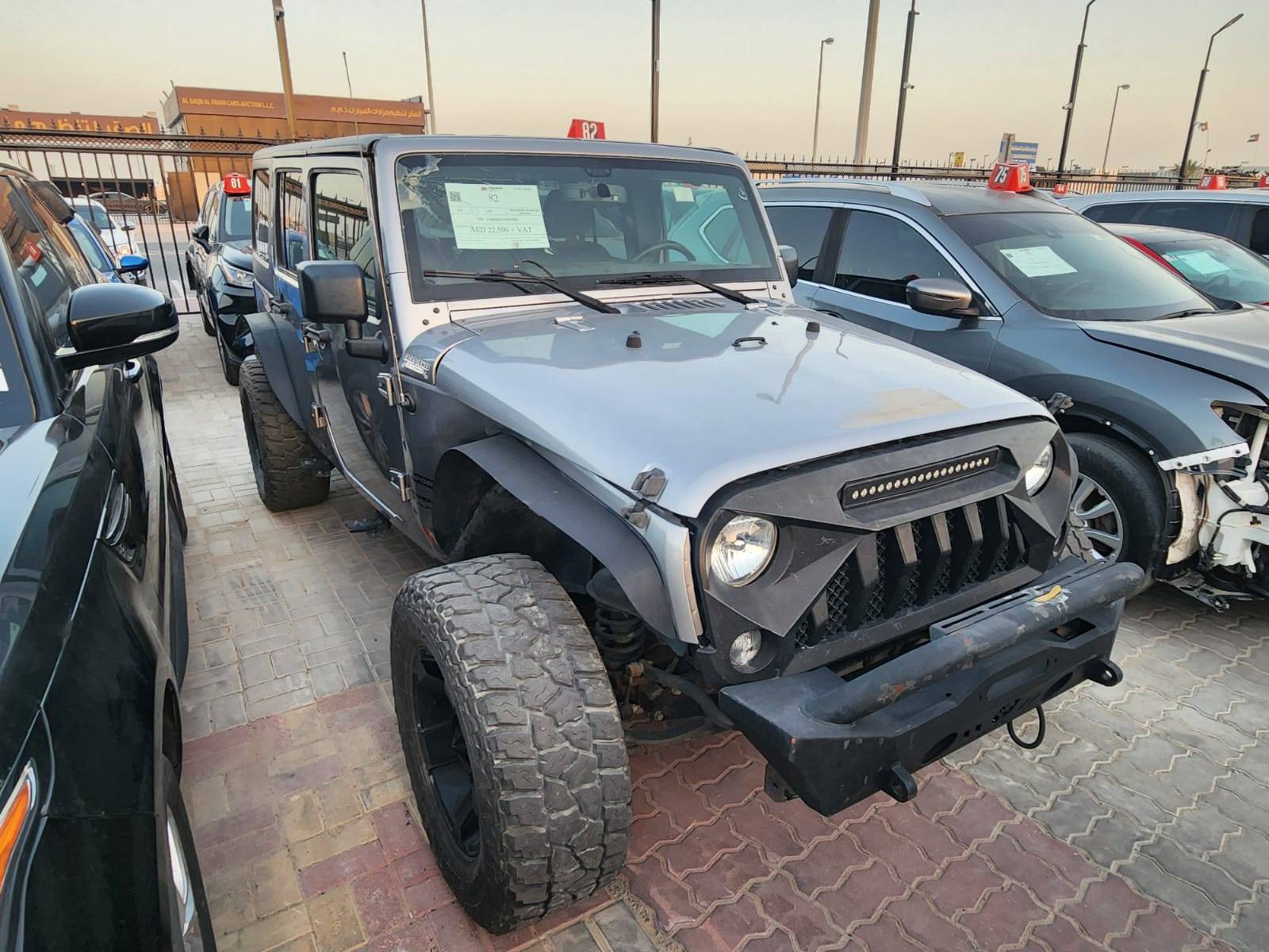 2018 JEEP WRANGLER UNLIMITED SAHARA — 114821 Miles — Lot G7JL813528 - Marhaba Auctions Used Cars - Image 4