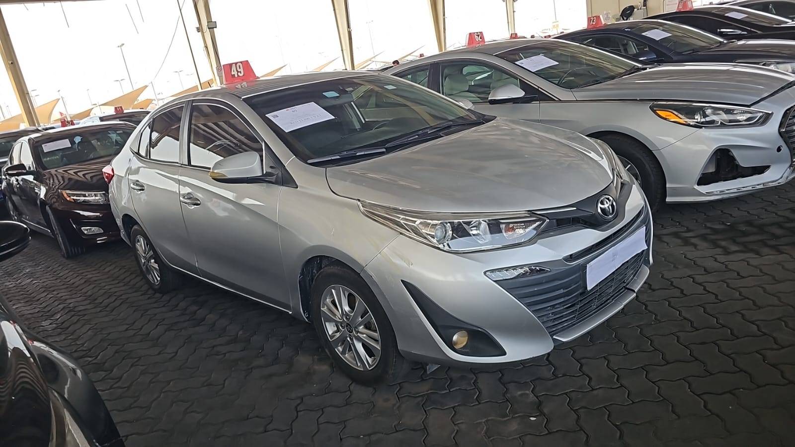 2022 TOYOTA YARIS — sold — 106892 KM — Lot 4085933 — Souq - Marhaba Auctions Used Cars - Image 3