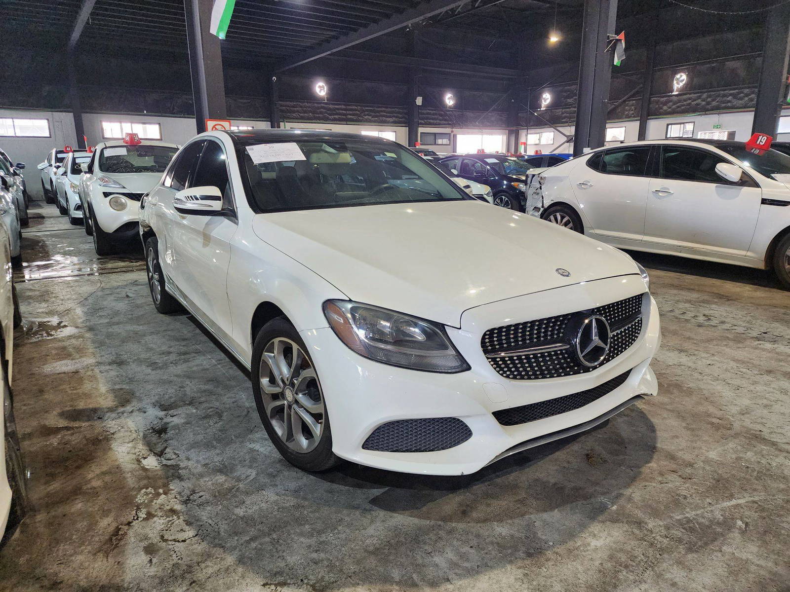 2015 MERCEDES BENZ C300 — 124910 Miles — Lot U060086 — Souq - Marhaba Auctions Used Cars - Image 3