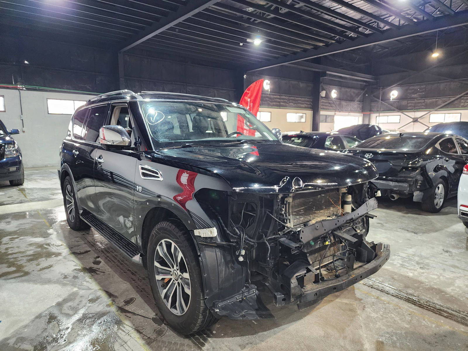 2019 NISSAN ARMADA — 105526 Miles — Lot 0KX010031 — Al Quoz - Marhaba Auctions Used Cars - Image 4