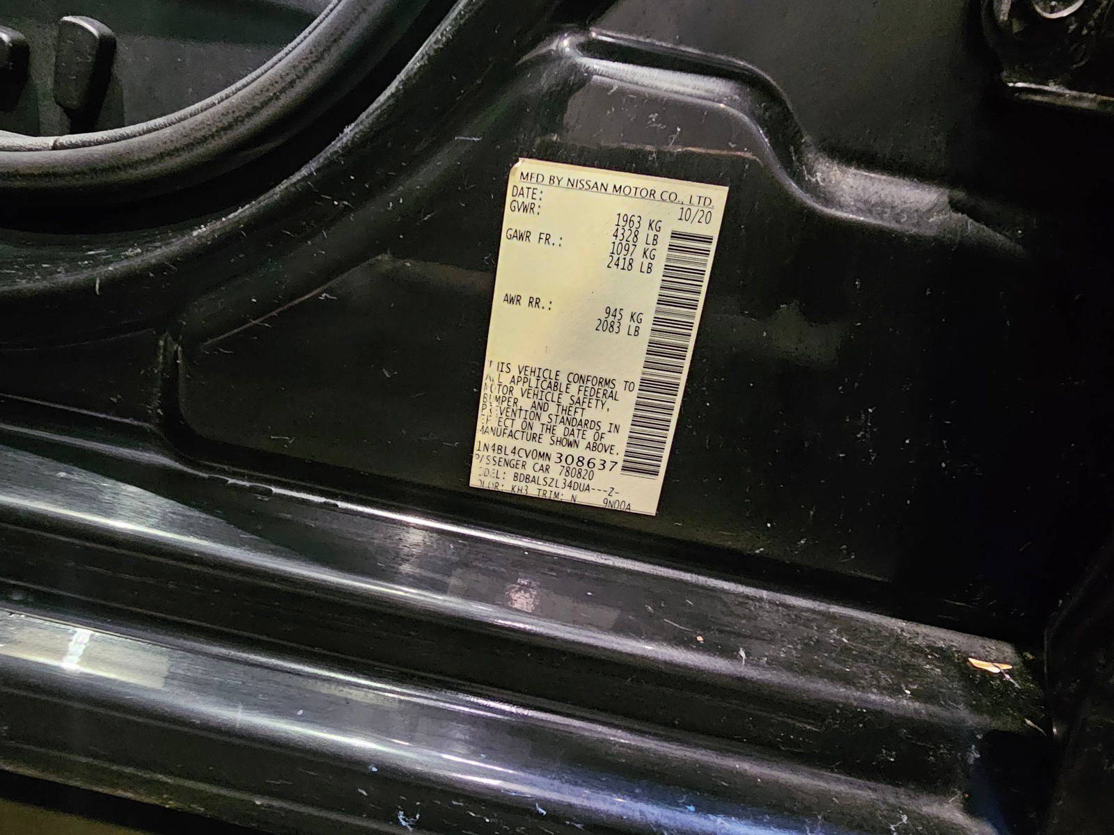 NISSAN ALTIMA 2021 - Marhaba Auction Used Cars - Image 9