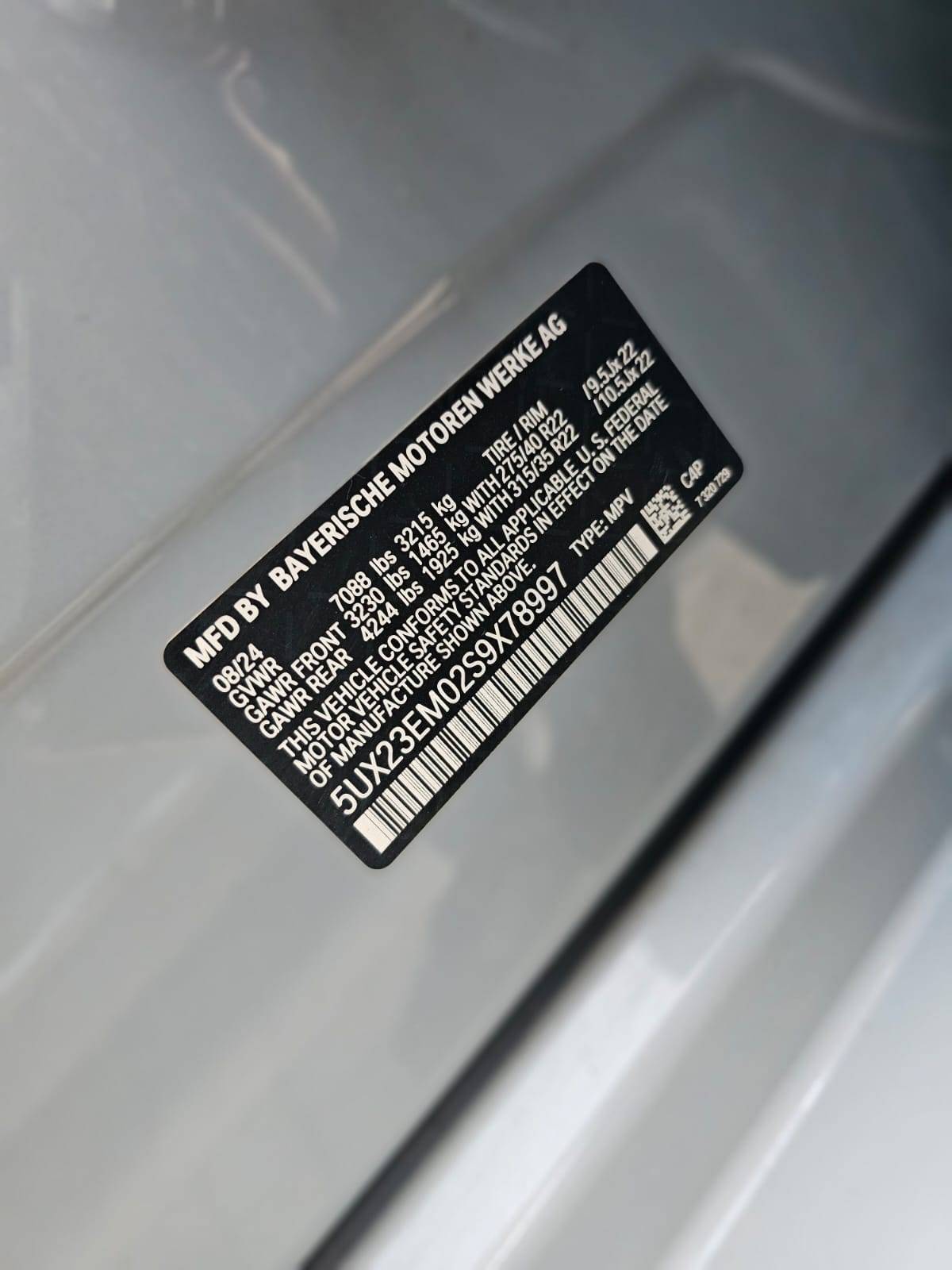 BMW X7 XDRIVE40I 2025 - Marhaba Auction Used Cars - Image 6