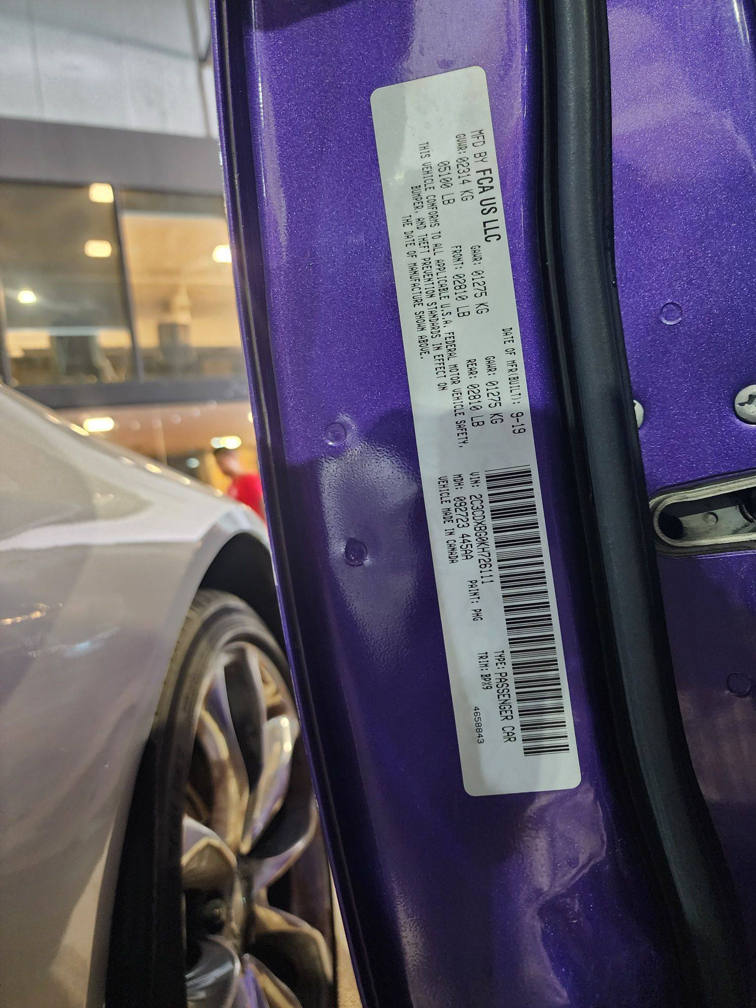 DODGE CHARGER 2019 - Marhaba Auction Used Cars - Image 10