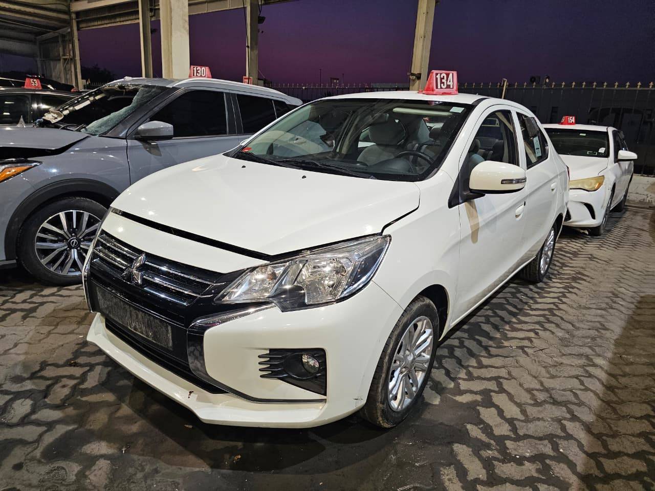 2023 MITSUBISHI ATTRAGE — sold — 77915 KM — Lot 3PH000771 — Main - Marhaba Auctions Used Cars - Image 2
