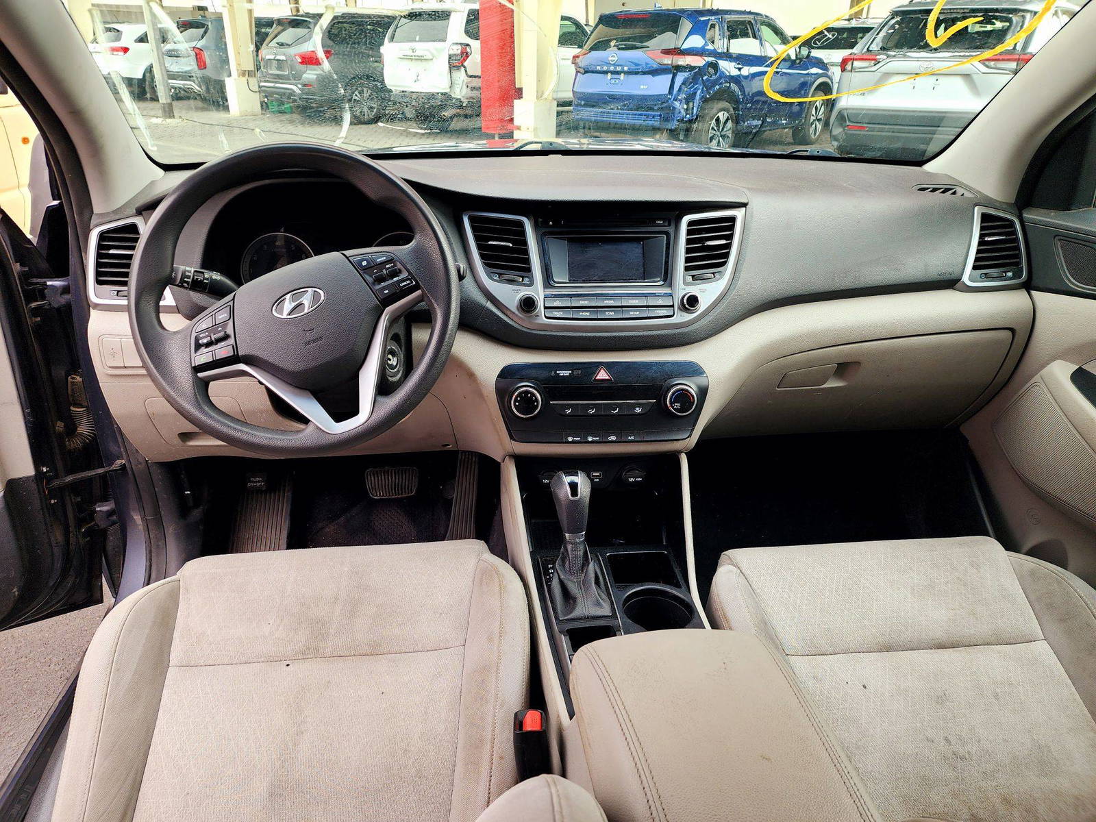 2017 HYUNDAI TUCSON — 191471 Miles — Lot A4XHU396291 — Souq - Marhaba Auctions Used Cars - Image 7
