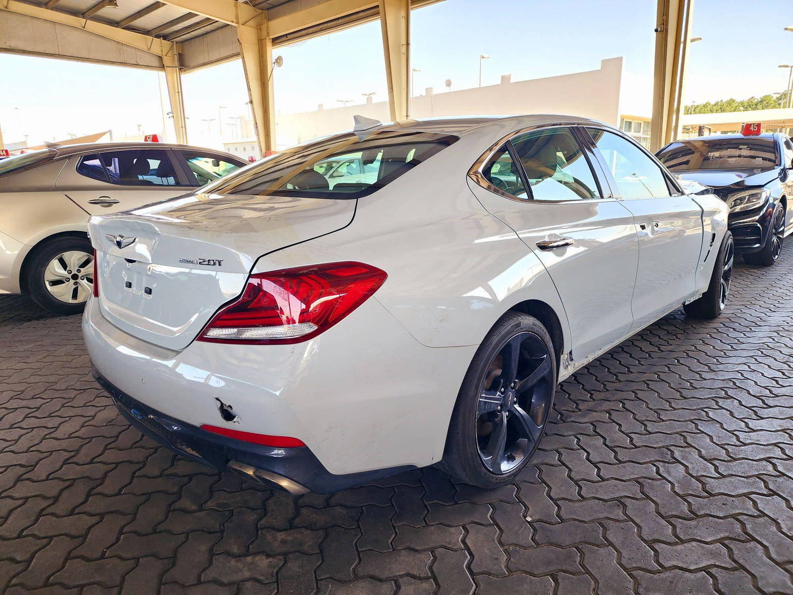 2019 GENESIS G70 — 61373 Miles — Lot 33149 — Souq - Marhaba Auctions Used Cars - Image 3
