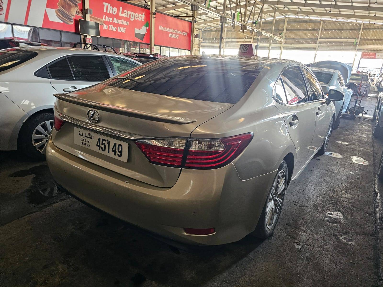 2013 LEXUS ES 350 — 362554 KM — Lot 2D2051617 — Main - Marhaba Auctions Used Cars - Image 4